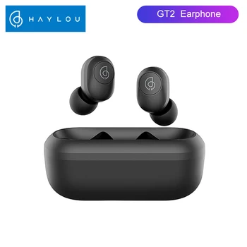 

Haylou GT2S HD Stereo Bluetooth Earphones Automatic Pairing Mini TWS Wireless Earbuds Touch Control Gaming Headset