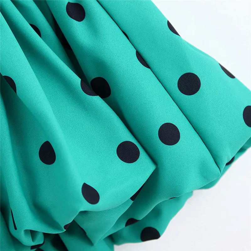 Women sexy dot print crop top bow tie adjustable strap sleeveless back elastic short blouse chic tops blusas