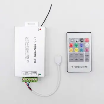 

High Power RGB LED Light Strip Controller 12V-24V - Includes 20 key remote