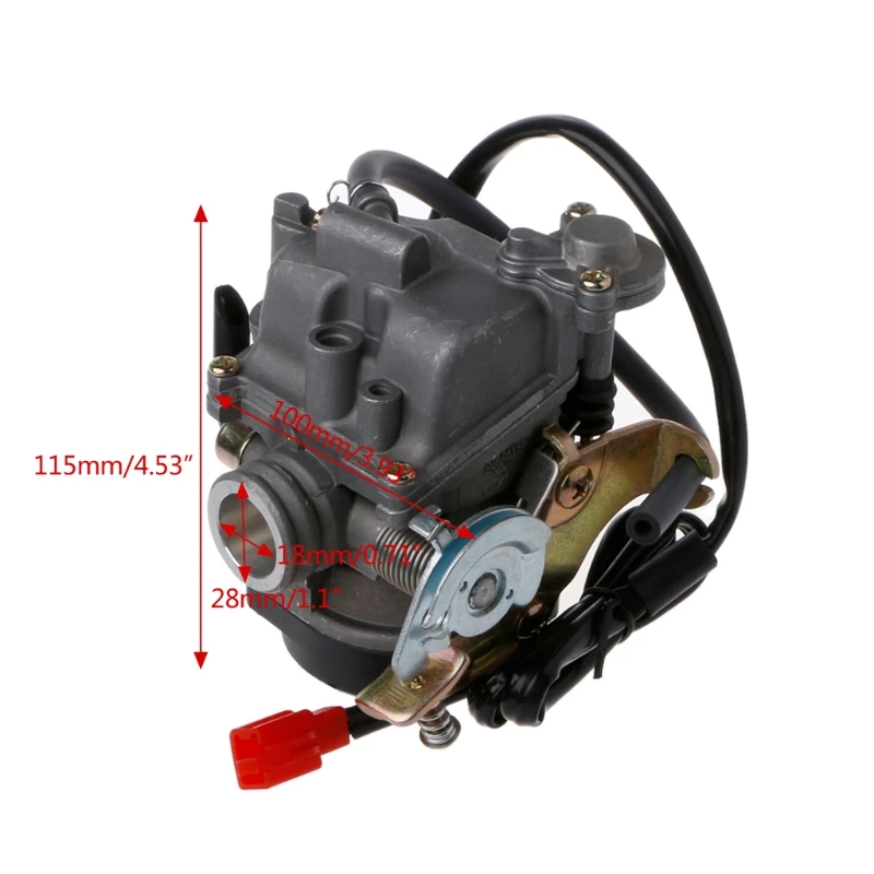 NEW Carburetor Moped Carb For 4-Stroke GY6 SUNL ROKETA JCL 50CC-110CC Scooter