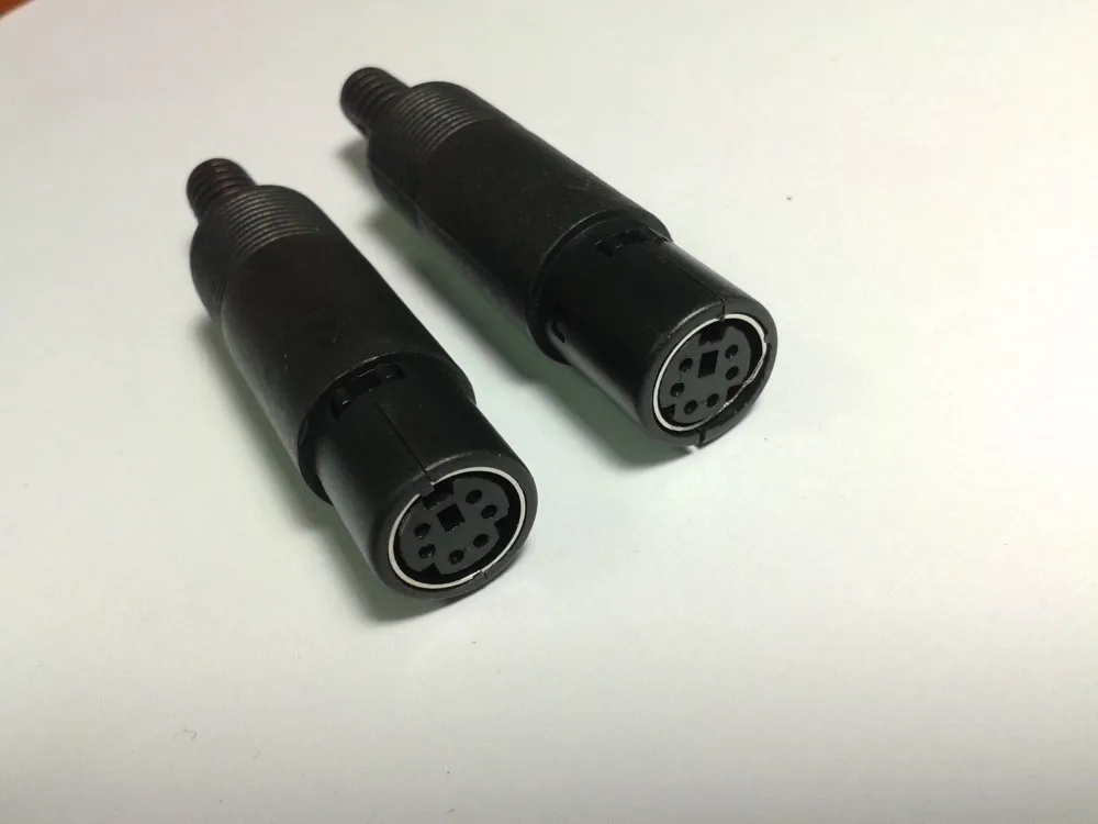 1000 шт./партия 6 Pin Mini DIN гнездовой разъем для мыши клавиатуры разъемы