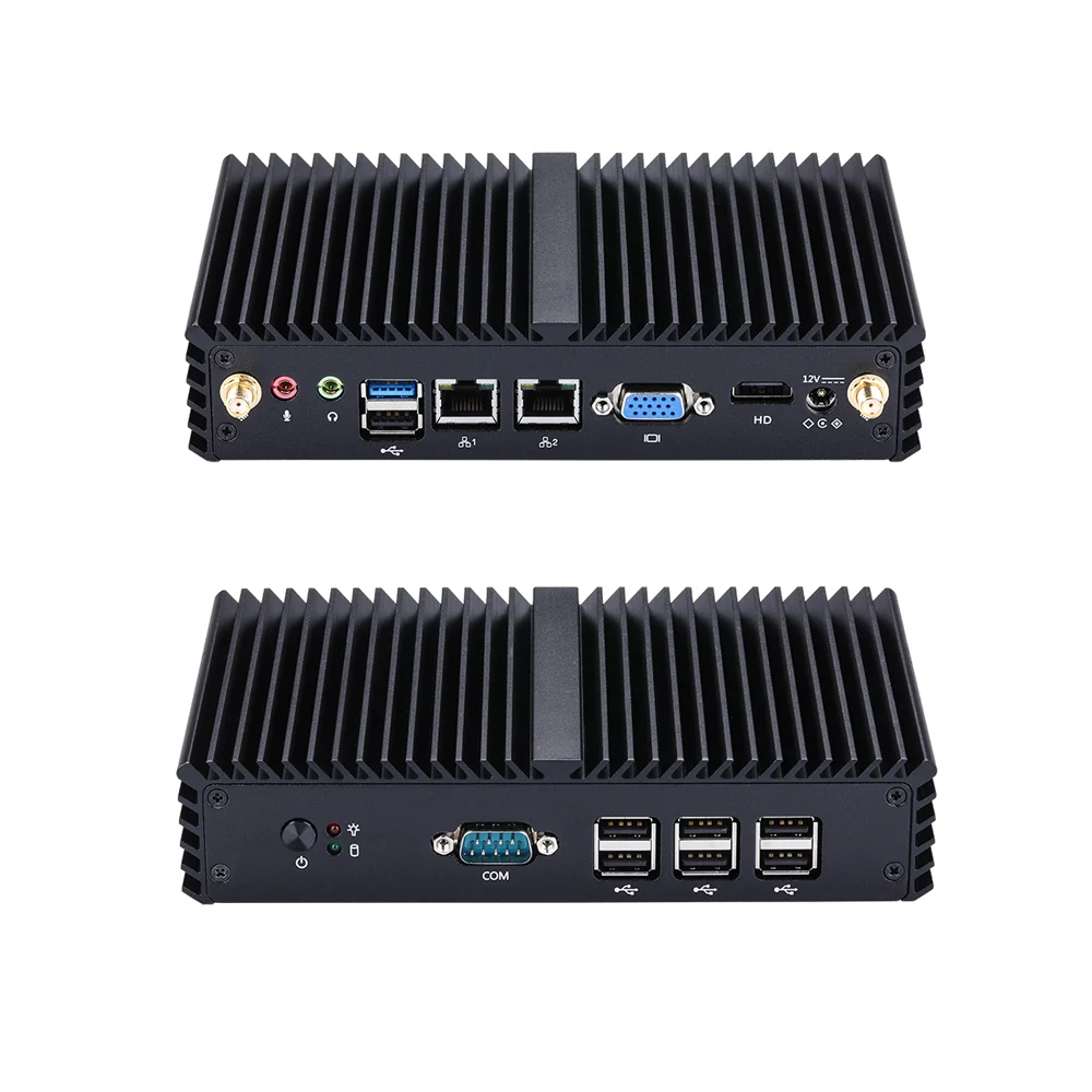 

KANSUNG Intel Celeron J1900 Quad Core 2.0GHz Fanless Mini PC Windows 10 Linux Barebone Mini Desktop Computer Industrial Nettop