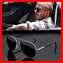 Классические мужские брендовые дизайнерские поляризованные солнцезащитные очки Пилот авиационный сплав оправа для очков Солнцезащитные очки Мужские водительские очки для путешествия