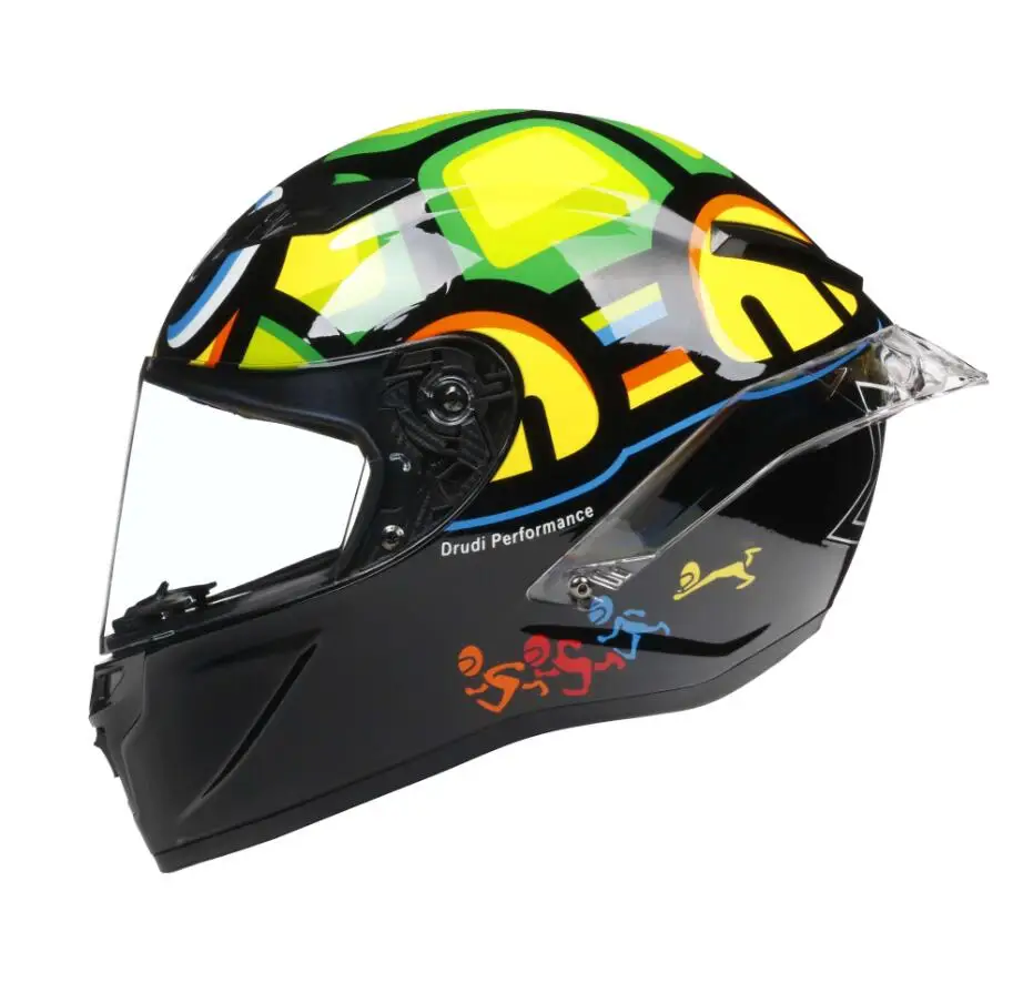 11,11 Полнолицевой мотоциклетный шлем для гонок под гору DOT одобренный шлем