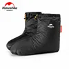 Naturehike 90% White Goose 700FP Down Shoe Covers Camping Indoor Unisex Winter Warm Feet Cover Waterproof Windproof ForKeep Warm ► Photo 2/6