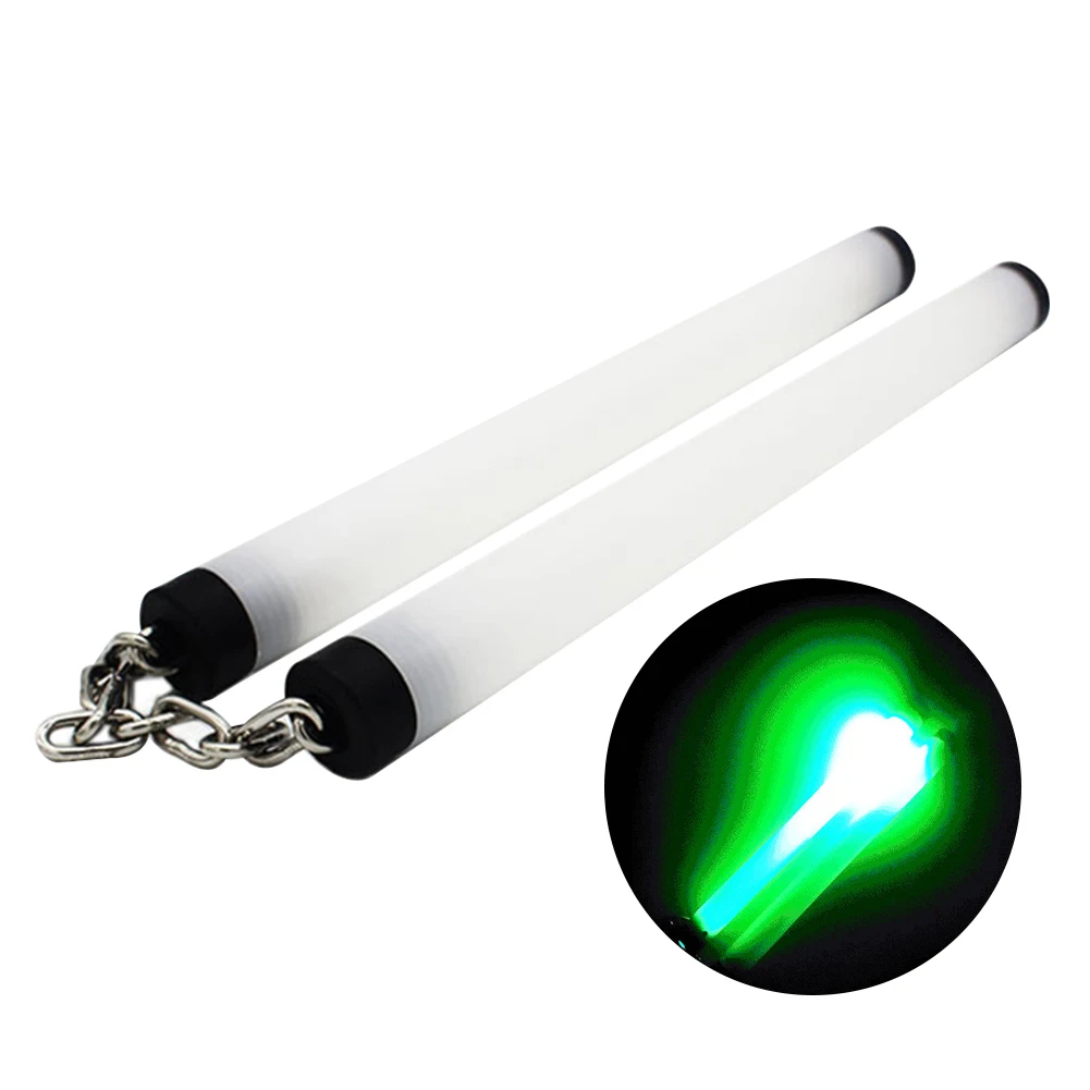 

Stick PP Kongfu Glowing Nunchakus Martial Arts With LED Light Props Party Stage Performance Practice Dance Fluorescent