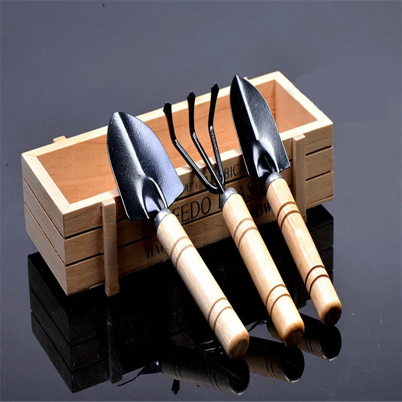 3 шт. мини садовые наборы лопатка грабли|Лопата и совок| |