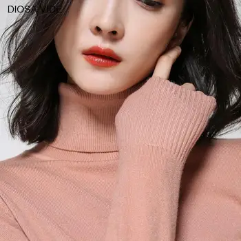 

Lapel Sweater Woman Solid Color Short Fund Pullover Long Sleeve Knitting Unlined Upper Garment Joker Rendering Unlined Upper