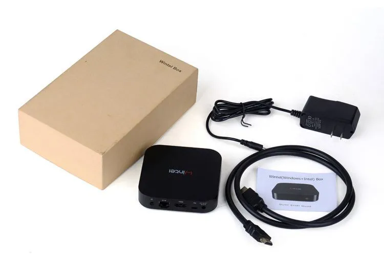 Wintel Pro TV Box Intel Z8350 Quad Core Mini PC 2GB 32GB 4 0 для Windows 10 W8 PRO|Мини ПК| |