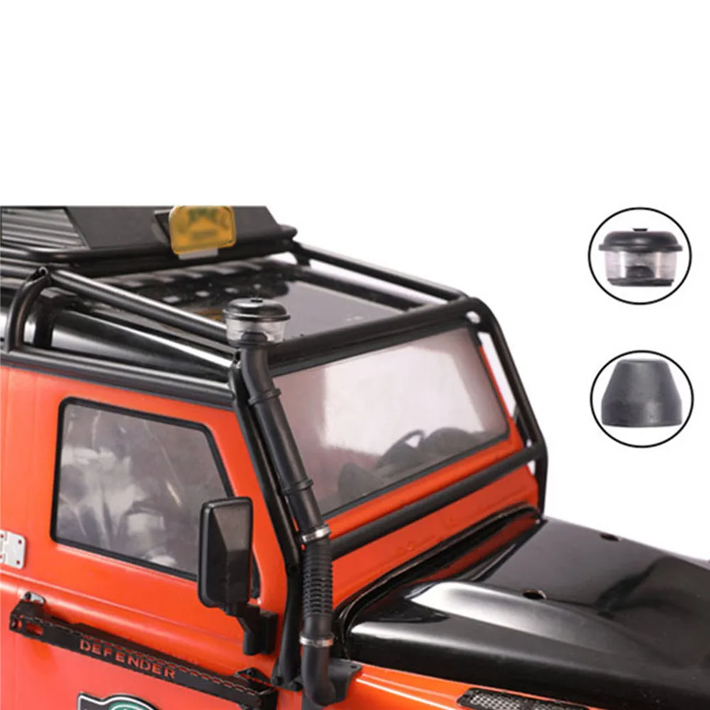 

DJC-0650 TRX4 Snorkel Kit Raised Air Intake Kit pre Filter Cleaner for 1:10 Traxxas TRX4 Defender RC Crawler Parts