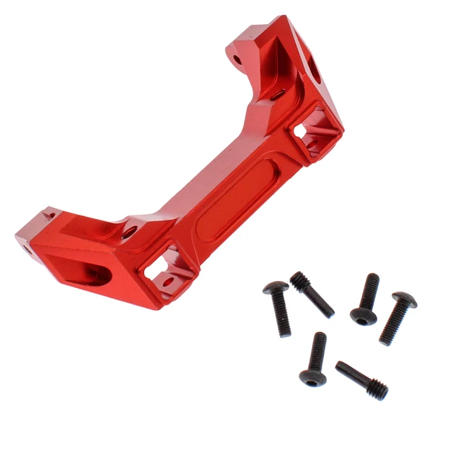 MEREPACCOR Trx4 Aluminum Rear Bumper Mounts Replacement of TRA8237 for Traxxas TRX 4 1/10 RC Crawler Car Upgrade Parts