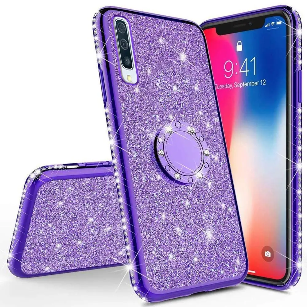 Алмазный чехол для Huawei Honor 20 Pro Lite 8A 8C 10i Y6 Y5 P Smart Plus P20 lite 2019 Nova 5 5i блестящий |