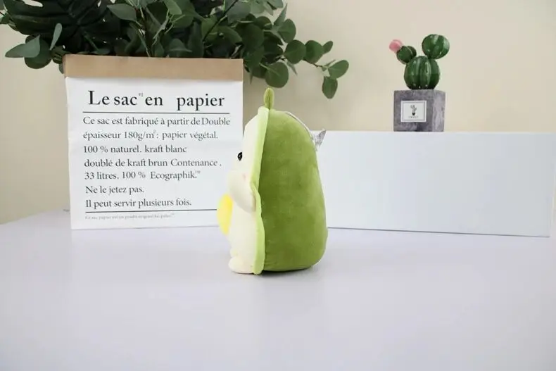 1 шт., новинка, 25 см, милая кукла авокадо, плюшевая игрушка, рождественский подарок, плюшевые игрушки-подвески, Успокаивающая кукла для маленьких мальчиков и девочек, рождественский подарок для детей
