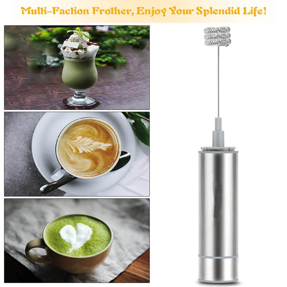 Ручной Электрический молоковзбиватель для яиц выдувное средство кофе блендер портативный мини пенообразователь пеновзбиватель для молока капучино