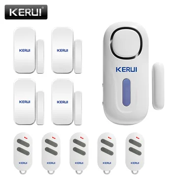 

KERUI Door And Window Anti-theft System 120dB Wireless Door Window Burglar Alert Sensor remote control Alarm System For Home