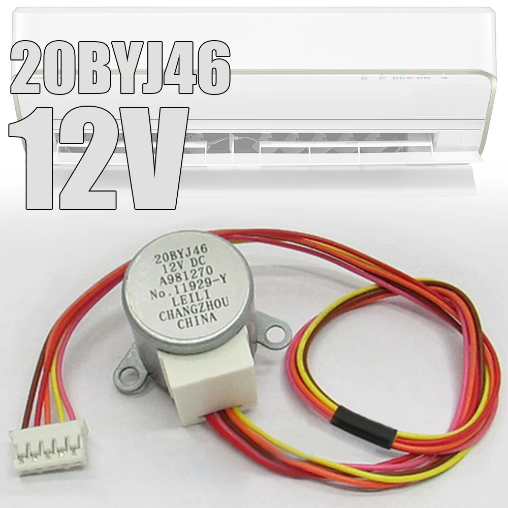 20BYJ46 шаговый двигатель 12VDC 0010401871E синхронный для кондиционера | Строительство и