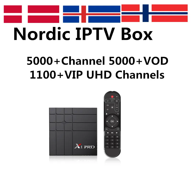 

X1 PRO android TV box android 9.0+world PRO IPTV subscription Nordic Sweden Israel Finland Dutch Europe USA IPTV m3u smar
