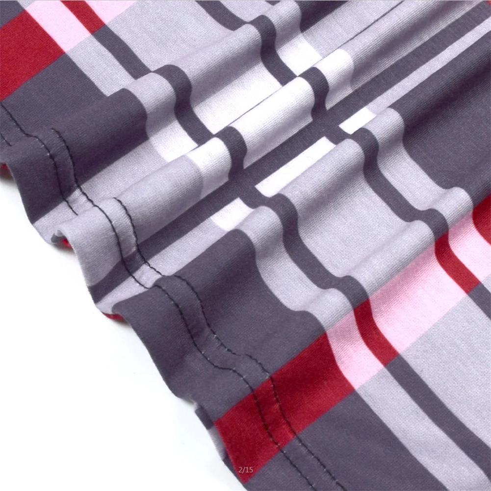 Одинаковая одежда для семьи; платья в полоску с длинными рукавами для мамы и дочки