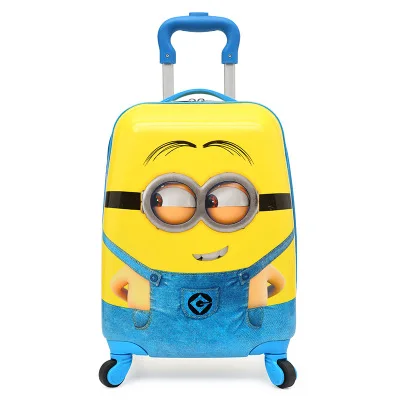 trolley suitcase GALANODEL18 дюймов чемодан на колесиках, Детский чемодан на колесиках, чемодан на колесиках для путешествий, чемодан на колесиках для мальчиков и девочек, Детский чемодан на колесиках - Цвет: trolley suitcase