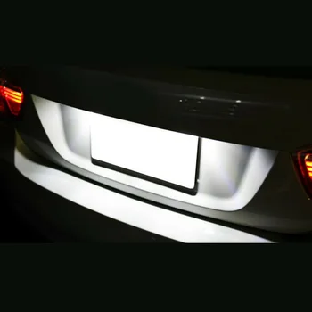 

White License Plate Light 6500K 12-30V Replacement Auto Error Free 24LED