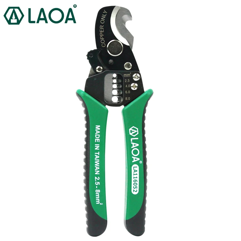 

LAOA High Quality Wire Stripper SK5 Material 3 in 1 Multifunction Electrician pliers Paring Wires