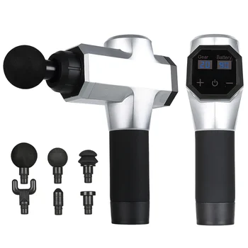 

Quiet Powerful Electric Massage Gun Handheld Power Deep Tissue Percussive Body Muscle Massage Gun