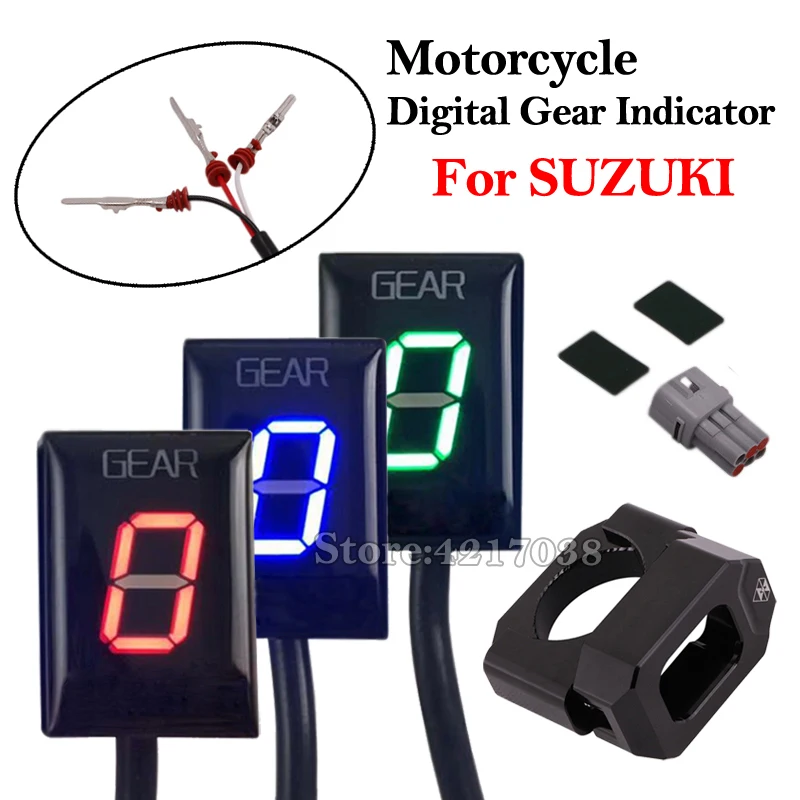Редукция скорости мотоцикла 1 6 EFI алюминиевый индикатор ECU для SUZUKI GSX R750 GSX1400 M800 DL650