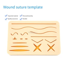 1 шт шовная медицинская силиконовая Подушечка для хирургии ран тренировочный комплект