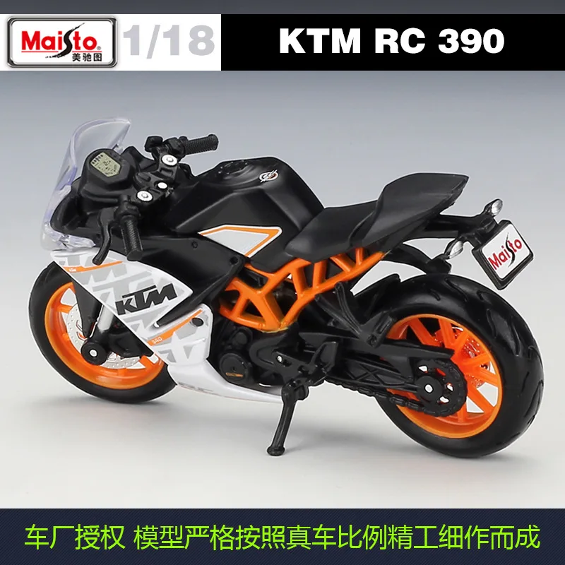 Maisto NEW 1:18 KTM RC 390 Alloy 