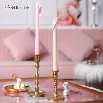 

4Pcs Long Stick Wax Banquet Party Wedding Festival Candles Pure Plant Stick Candles Scented Candles Gift Wax Household Supplies