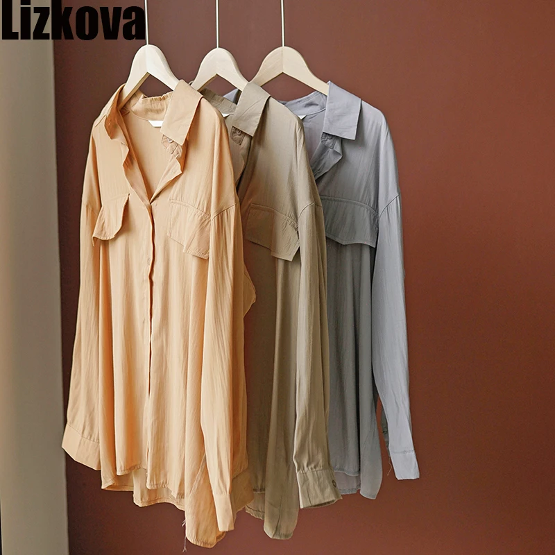 Женская винтажная блузка большого размера элегантная мягкая Повседневная