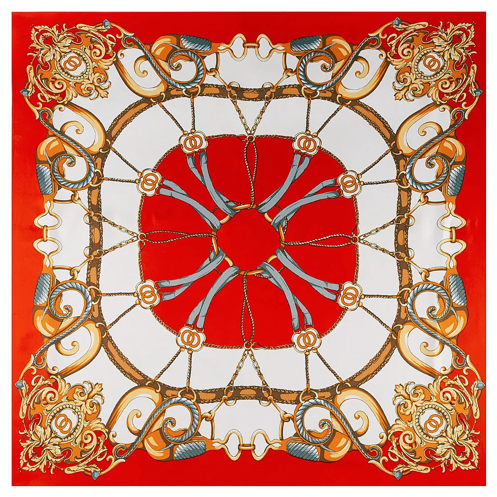 High Quality Matagorda New 130-130cm Circle Angel Flower Woman Scarf Silk Twill Scarves Winter Scarf Shawl Hijab Scarf