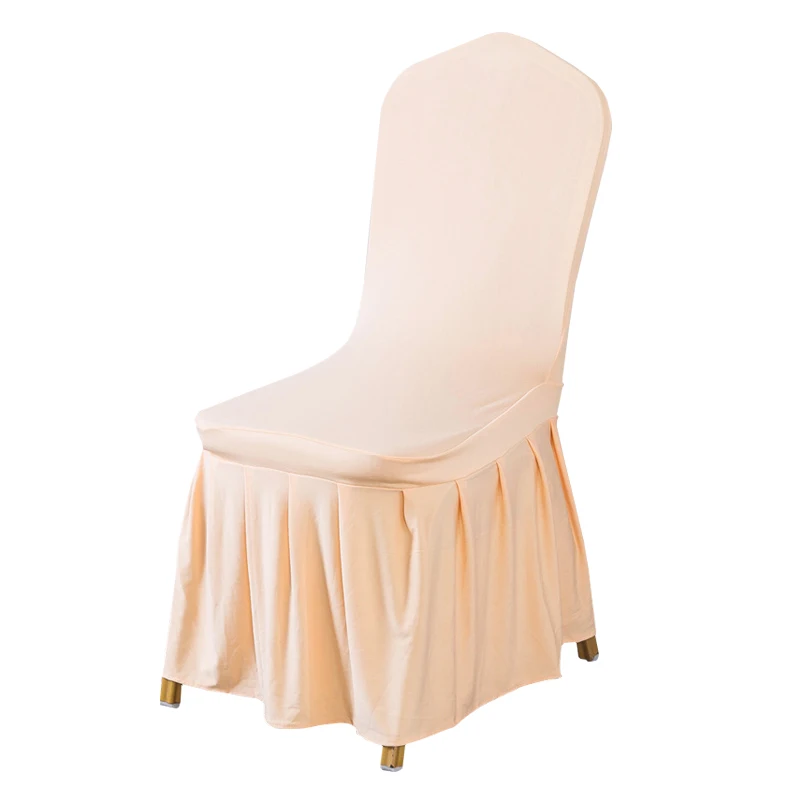 MIHE Современные Простые Свадебные банкетные чехлы для стульев растягивающиеся эластичные чехлы на стулья для отелей ресторана столовой сиденья YZT08 - Цвет: H