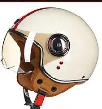 Мотоциклетный 3/4 открытый шлем для женщин и мужчин casco мотокросса электровелосипед велосипед безопасности capacete шлем - Цвет: 1