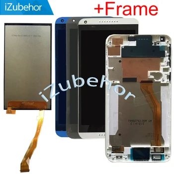 

5.5" 100% tested LCD For HTC Desire 816 816W 816X 816D 816T lcd display touch screen sensor digitizer assembly + Frame