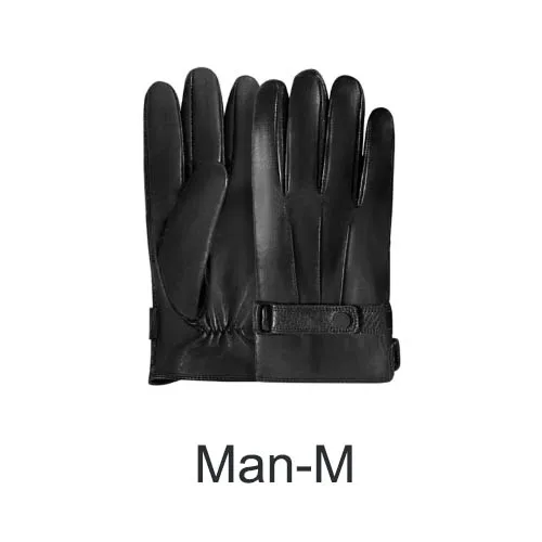 Man-M Newst Xiaomi Mijia Qimian перчатки из овечьей шкуры все перчатки с сенсорным экраном испанский сырой зима осень утепленные унисекс для улицы - Цвет: Man-M