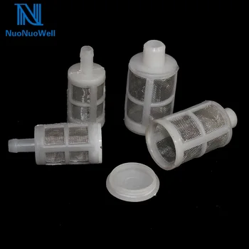 

NuoNuoWell 2Pcs Water Inlet Filter Guard Pump Pre-Filter Net Brewing Anti-blocking Tool For ID 6-12mm Hose