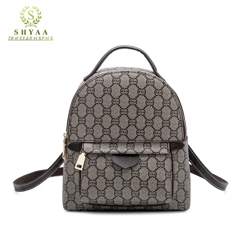 

SHYAA 2020 Fashion Print Backpack Ladies Cute Little Backpack Casual Wild Small Bags Women Cross-border Hot Sale Travel Bag