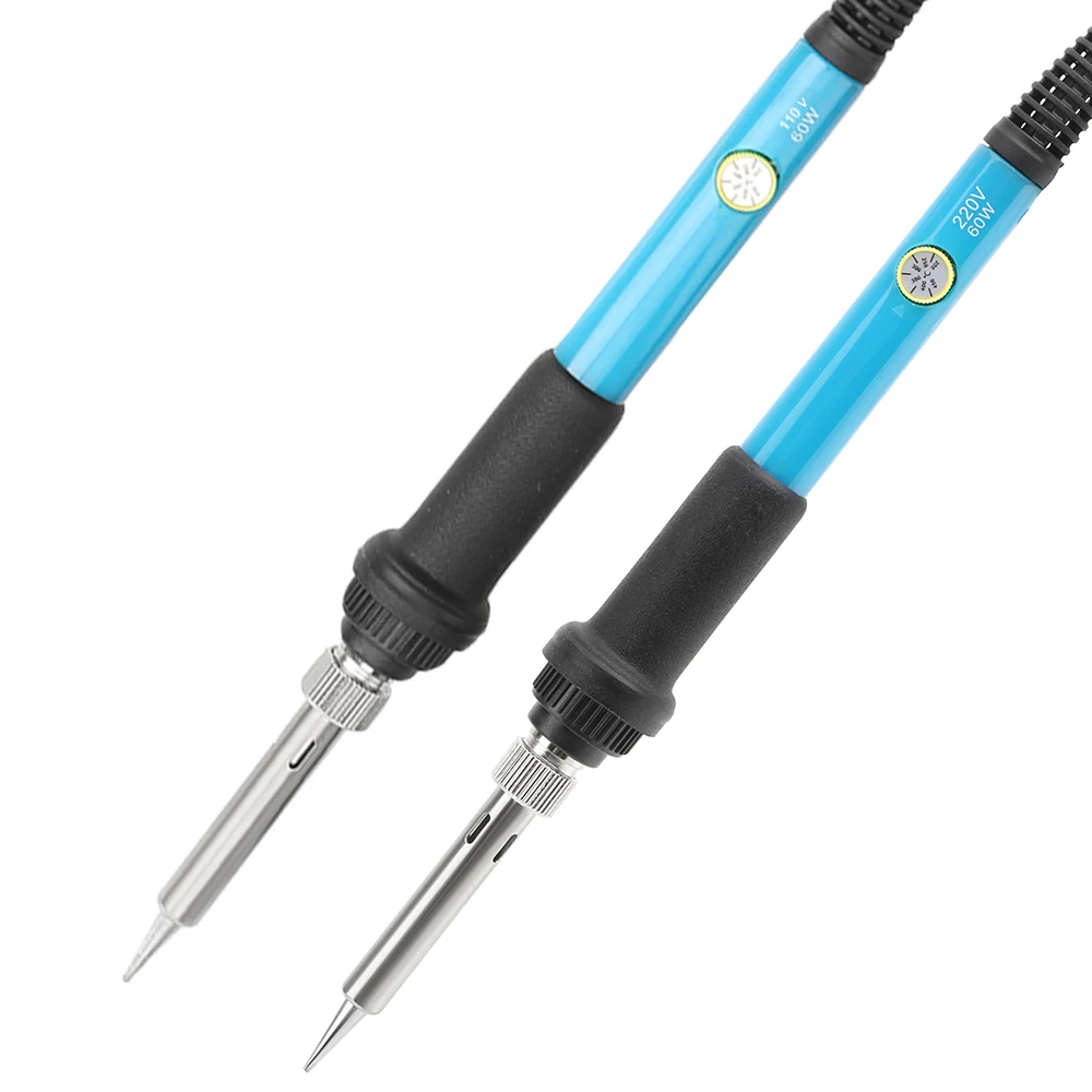 DIYWORK Электрический паяльник EU/US Plug 60 Вт легкий быстрый нагрев Регулируемая температура ручка инструмента