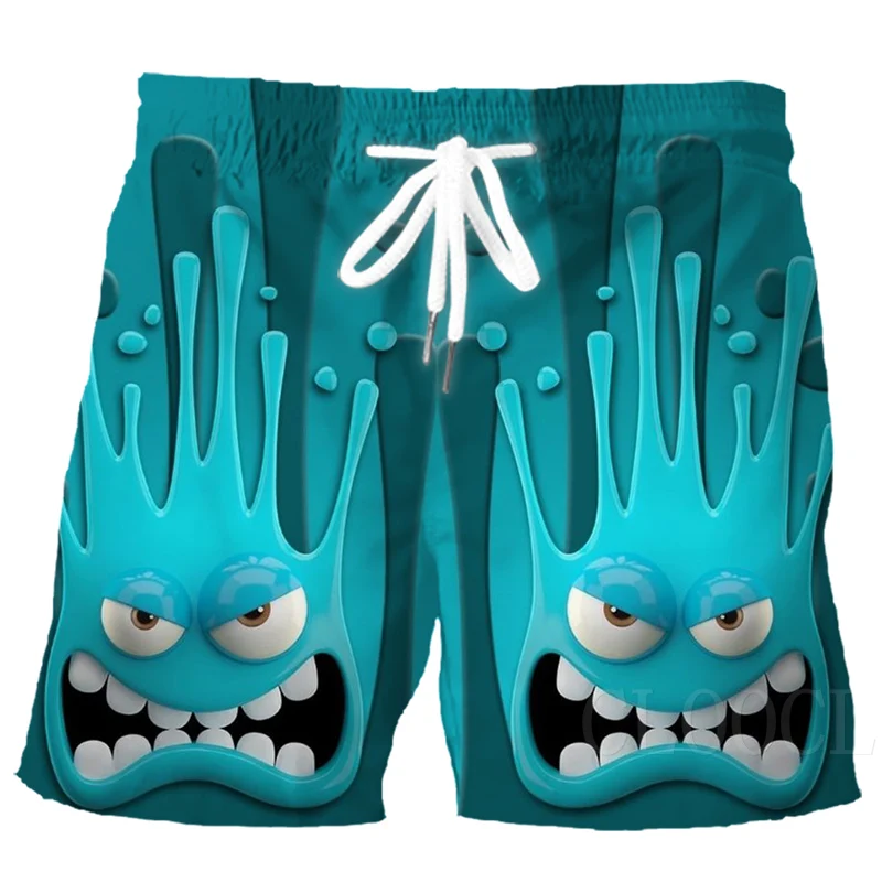 Shorts 10 Мужские и женские шорты, уличная одежда, 3D принт, мультяшный Забавный рисунок, шорты, унисекс, повседневная одежда, ropa, мужские теплые брюки, брюки - Цвет: Shorts 10