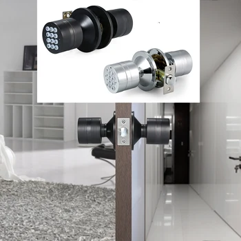 

Digital Door Lock With Voice Prompt Function Keyless Keypad Number Locks Coded Combination Lock For Home Office Hotel