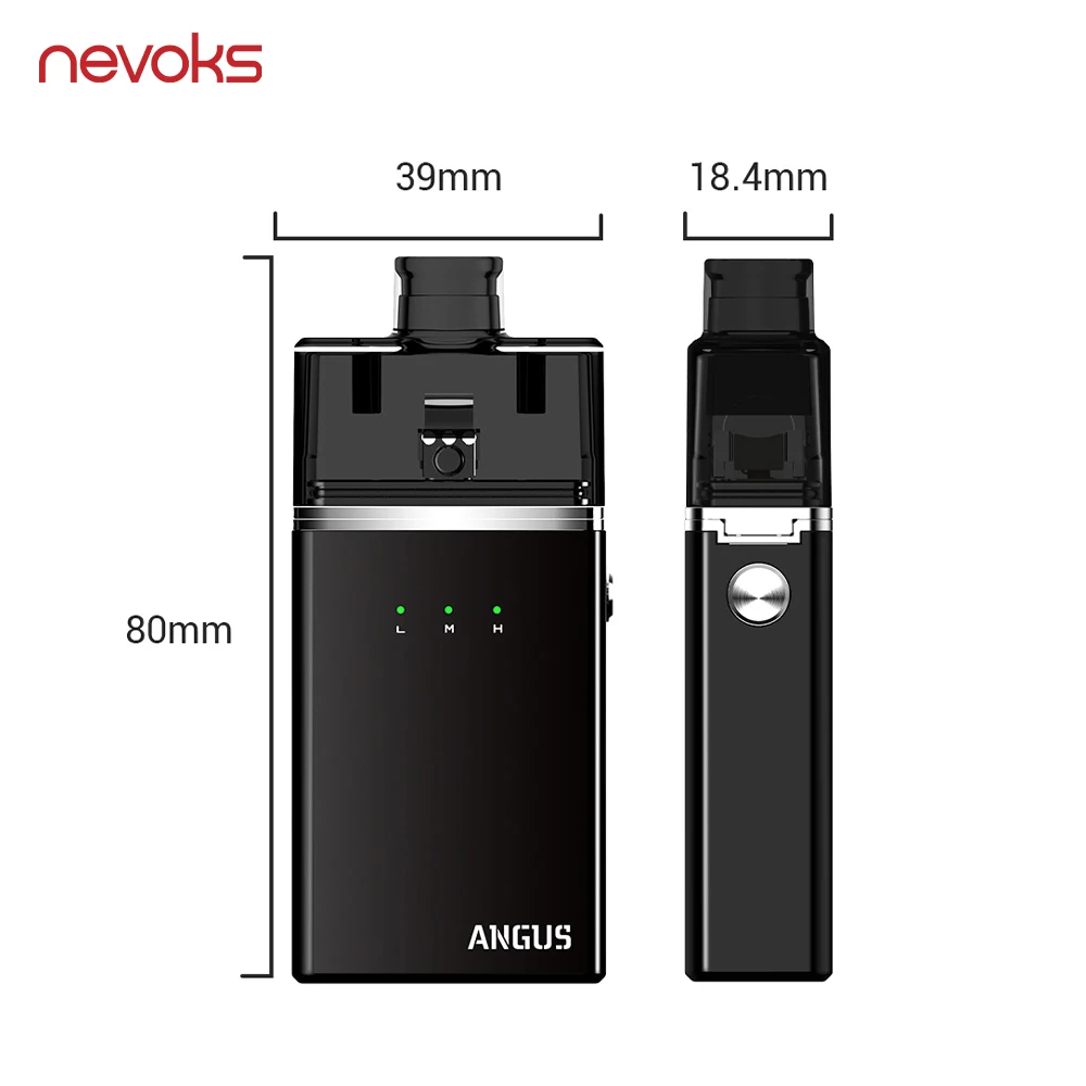 Набор Nevoks Angus RDA vape 1700 мАч встроенный аккумулятор с квадратной сеткой RDA mod pod 60 Вт испаритель vs Vinci X/Drag Nano