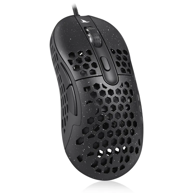 

Cooler Master N1Gaming Mouse Pixart PMW6400 6400 DPI Optical Sensor Lightweight Honeycomb Shell Weave Cable Starry Silver