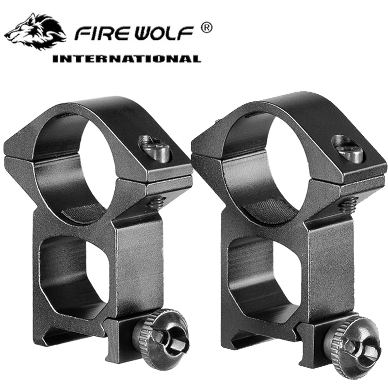 2 pcs Rifle hunting Scope Ring Mounts 1inch High Profile Scope Mounts