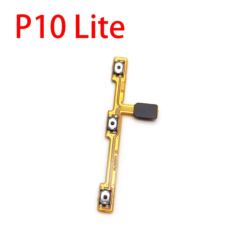 Новинка для huawei P8 P9 P10 Plus P20 Lite P30 Pro кнопка включения/выключения питания Кнопка регулировки громкости гибкий кабель - Цвет: P10 Lite