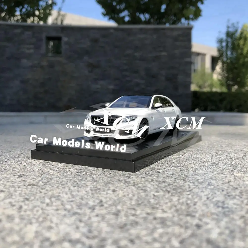 Модель литая автомобиля почти Настоящая модель S-Class 900 1:43 (белый) + небольшой