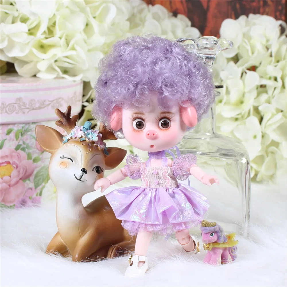 Dream Fairy 1/12 BJD кукла DODO Pigies игрушка кукла с волосами одежда обувь 14 см мини кукла шарнир тела ob11 милый детский подарок