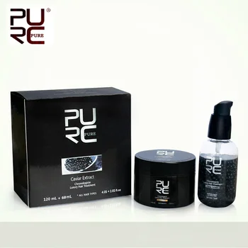 

PURC New arrivals Caviar Extract Chronologiste Luxury Hair Treatment Set Make Hair More Soft / Smooth / Shine Best hair care set
