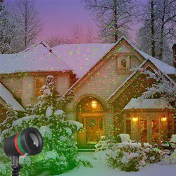 Projecteur Laser, lumière féerique de noël, ciel étoilé, effet de scène, pour mariage, fête de vacances, décoration de jardin intérieur et extérieur 