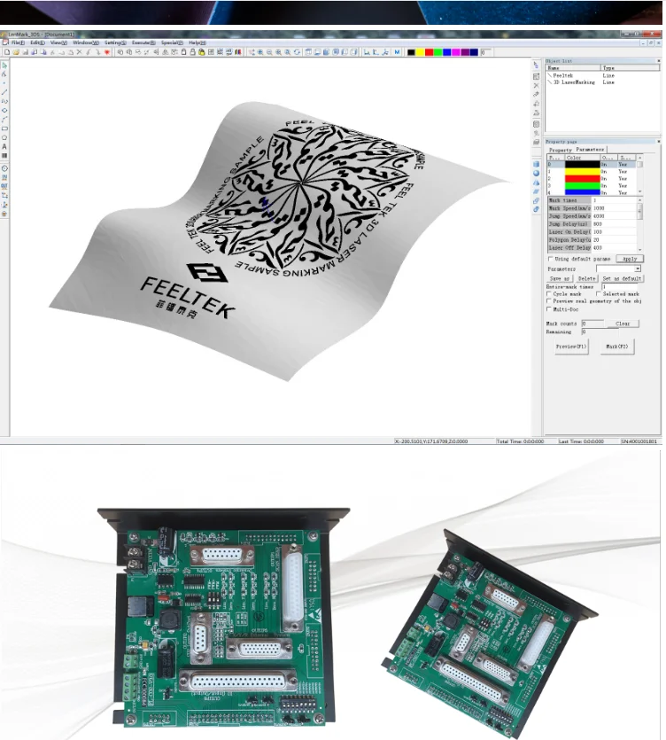 3D mopa 60 Вт волоконная лазерная маркировочная машина цена